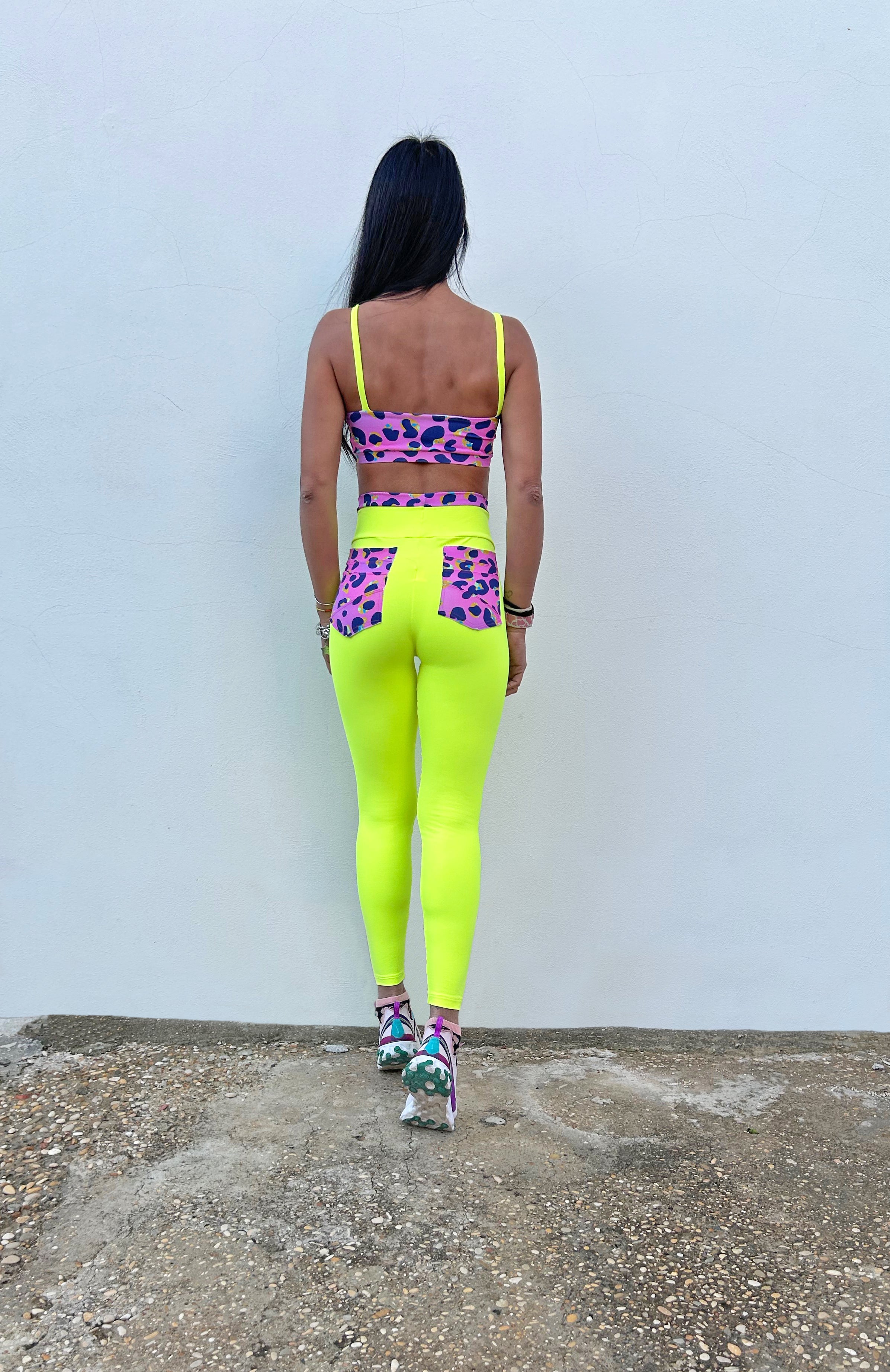 Legging amarelo