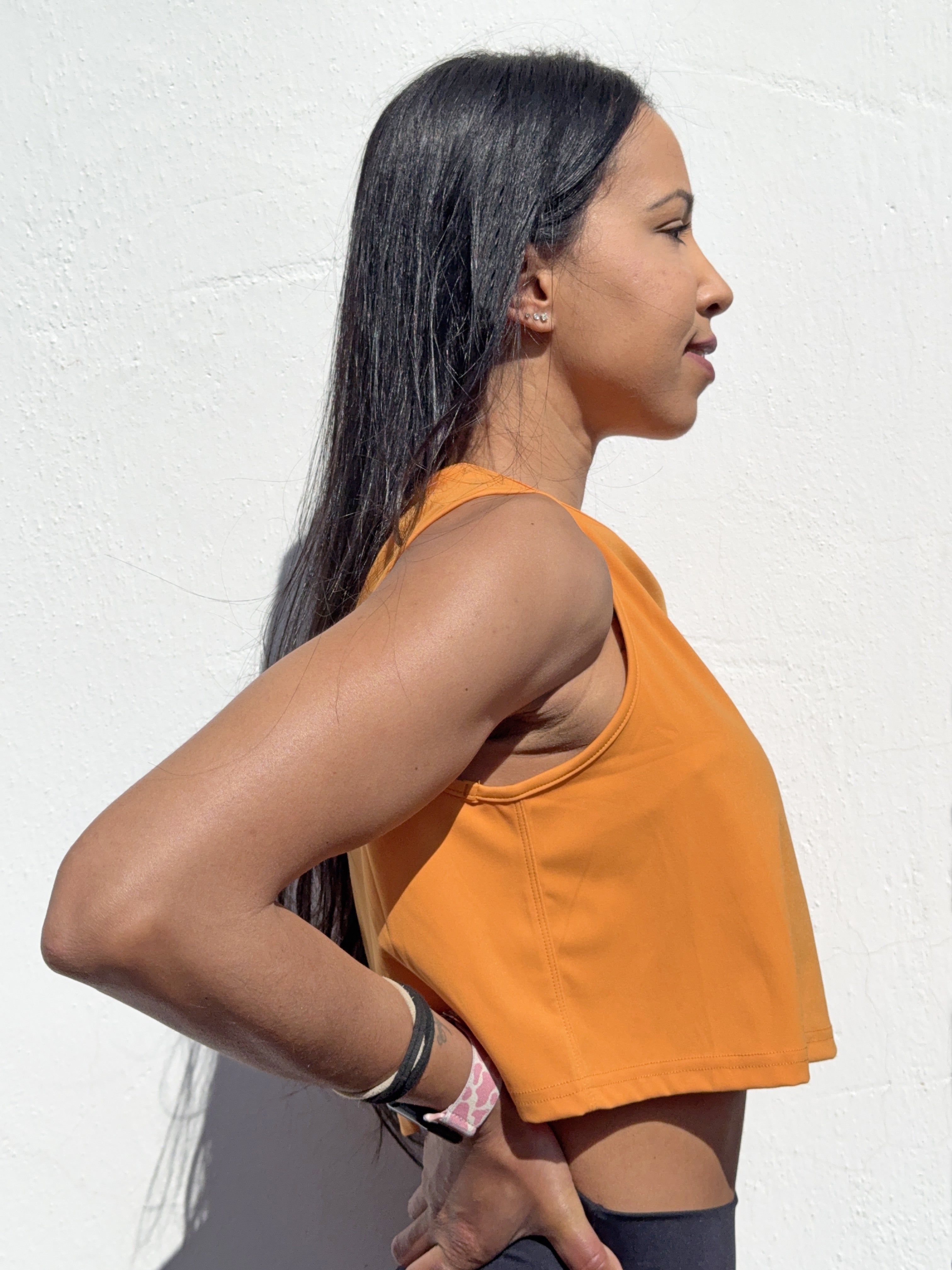 Canottiera crop top