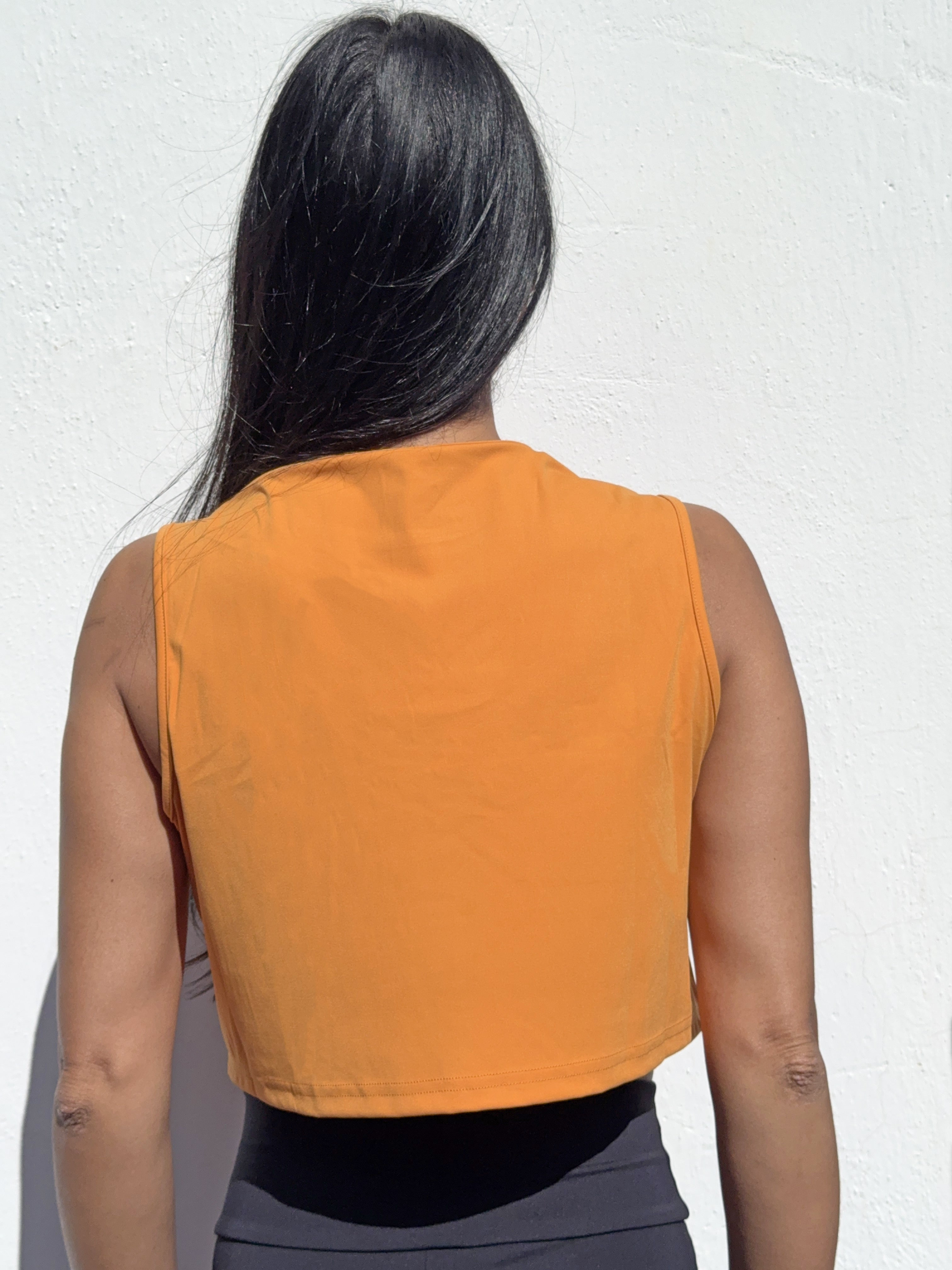 Canottiera crop top
